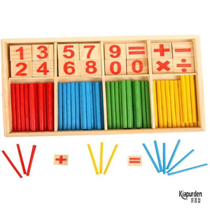 蒙氏数学幼儿园教材启蒙算数神器加减法数数棒儿童小棒木棒棒教具