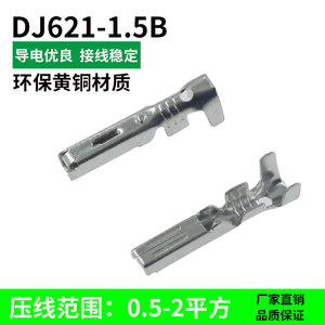 DJ621-1.5B 国产282110-1汽车氙气灯端子 1.5插簧 HID插头安普母