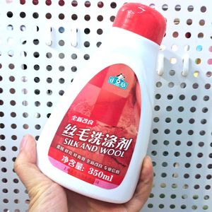 正章350ml丝毛洗涤剂可用于丝绸羊毛人造纤维高级织物等