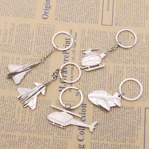 个性金属飞机模型钥匙扣东航飞机牌钥匙挂件定制logo航空公司礼品