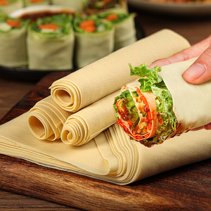 豆皮千张豆腐皮正宗东北特产凉拌豆腐卷卤水火锅食材豆干超薄原味