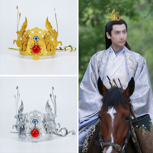 发冠男古风束发汉服发饰男子古装头饰发箍古代冠头饰百搭盘发