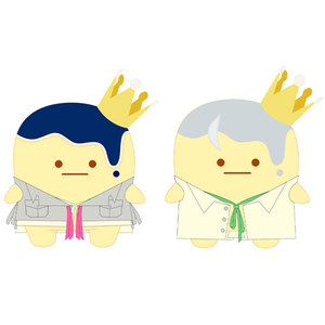 曼迪現貨 idolish7偶像星愿周边re:vale千百国王布丁毛絨娃娃挂件