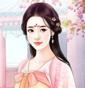 欧洲进口代持久性儿童cos妆容白凤九桃花妆女孩唐朝三世纹身贴纸