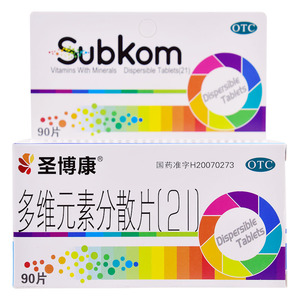 圣博康 多维元素分散片(21)90片zy
