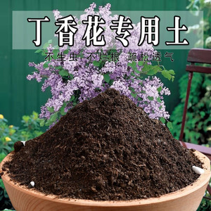 丁香花专用土丁香花专用营养土盆栽土养花种花土通用种植土壤肥料