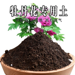牡丹花专用土牡丹花专用营养土盆栽养花种花土通用种植土有机肥料