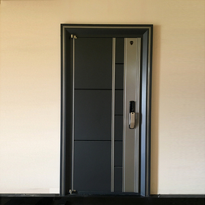 佛山进户门现代轻奢入户防盗家用304不锈钢门定制韩式智能大门