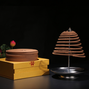 香帅御品老山盘香原木老山檀香供佛供香持久室内禅香香薰静心提神