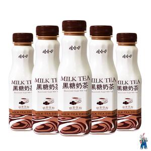 哇哈哈黑糖奶茶娃哈哈黑糖奶茶饮品娃哈哈呦呦奶茶适合女孩子喝的