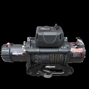 哈弗h5/h9改装蜘蛛绞盘机越野车车载自救脱困内置电动绞盘12v托架