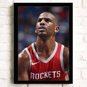 克里斯保罗海报 nba球星篮球装饰挂画明星雷霆队周边写真照片墙图