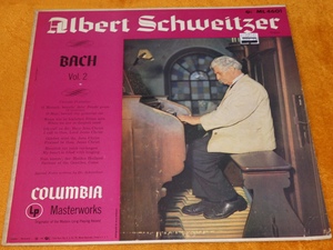 Schweitzer 施韦泽演奏巴赫管风琴作品 Vol.2  黑胶LP L11111