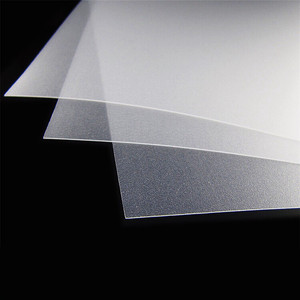 pvc塑料板pp磨砂半透明硬片硬胶片薄片0.2mm-2mm隔板加厚定制黑白