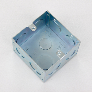 正品松下开关插座暗盒底盒86型暗装线底盒面板开关盒插座金属暗盒