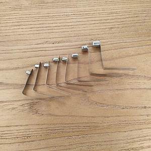 雨伞弹簧片弹扣定位卡扣管内配件弹珠实心v型钓椅伸缩6mm-10mm