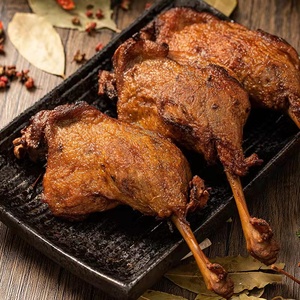 铭良椒货系列  网红麻辣零食鸭货鸭肉小吃办公室微辣风干鸭腿