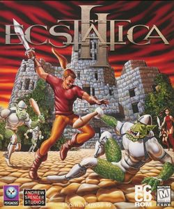 PC电脑游戏 魔域迷踪2(Ecstatica II)DOSBOX-WIN95集成英文光盘版