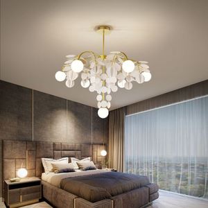 维港客厅吊灯现代简约客厅灯轻奢大气北欧灯饰2021年新款网红灯具