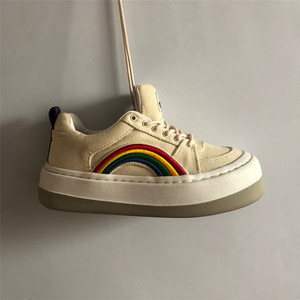 正品代购eytys彩虹鞋女泫雅杨超越lisa松糕鞋低帮增高鞋厚底板鞋