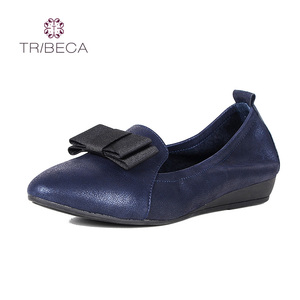 tribeca/翠贝卡7x12568s 经典牛皮小坡跟女单鞋 浅口女鞋