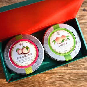 日本lupicia绿碧茶园白桃乌龙30g 白桃煎茶50g生日节日礼盒