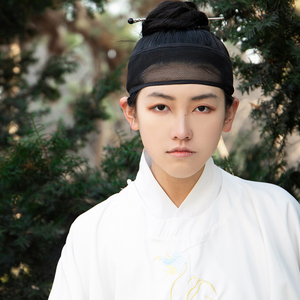 0033人付款淘宝古装头饰发饰抹额男女古风汉服发带飘带天长与地久