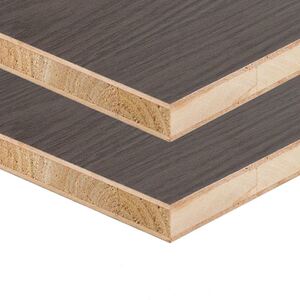 万象板材杉木芯生态板18厘卢浮橡影家具衣柜饰面板