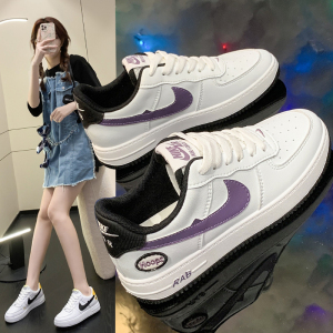 耐克aj1女鞋夏款2022新款百搭ins潮空军一号运动小白鞋女平底板鞋