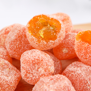 反砂金桔返砂反沙金桔干冰糖金橘干天山血桔蜜饯夏天适合吃的零食