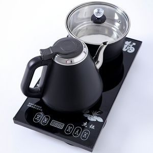 全自动底部上水电茶炉电热烧水壶主机茶台桌嵌入式明杰灶煮茶艺壶