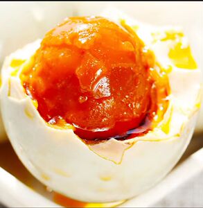 大连海边烤海鸭蛋55g20枚东北特产北部湾红树林流油咸鸭蛋整箱