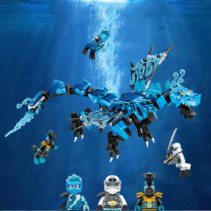 乐高幻影忍者71754水龙男孩子8-12岁6神龙拼装积木玩具旗舰店官网