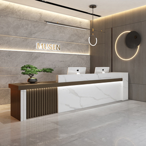 p头罩脸就是k淘宝定制新中式民宿酒店前台高端养生馆收银台公司接待