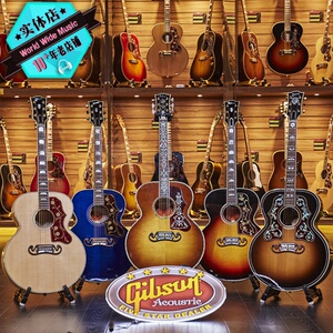 世音琴行 gibson 吉普森 sj-200 gallery 大师美术馆 木吉他/限量
