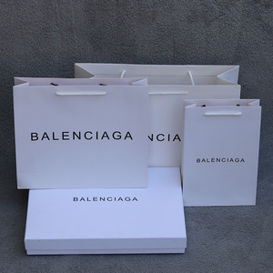 巴黎世家balenciaga纸袋香水礼品袋围巾衣服盒包装盒手提袋购物袋