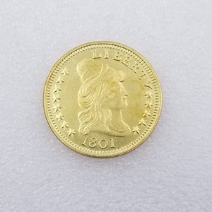 工艺品1801年美国金币外国银元银圆#3211