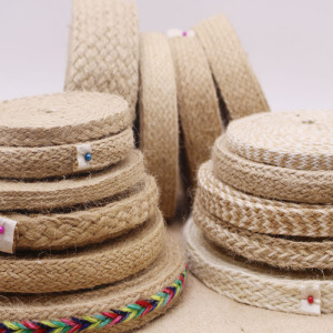 创意装饰麻绳子手工diy材料编织暖气空调美化复古装修花边工艺品