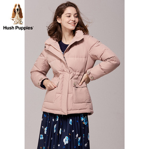 hushpuppies服饰旗舰店天猫hush puppies暇步士女装新款貉子真毛领