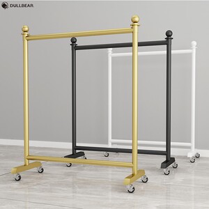 活动衣架挂衣杆家用