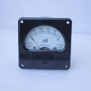 全新永胜83c2 50ma 指针式直流电流表表头diy表头