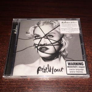 未拆 madonna 麦当娜 rebel heart 专辑 cd 豪华加歌