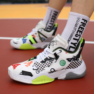 官网耐克适配威少4实战缓震篮球鞋科比球鞋空袭7摩擦会响运动鞋男