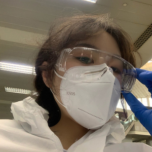 防雾网红ins透明疫情护目镜大框近视防尘防风镜防护眼镜眼睛男女