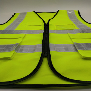 反光安全背心汽车反光背心反光背心晶格款安全反光衣网布反光马甲