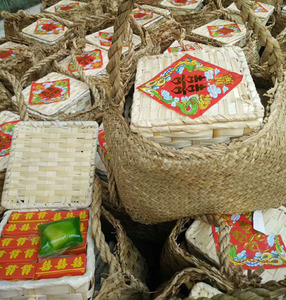 越南特产夫妻饼喜饼绿豆饼10个饼一盒糕点喜庆节日礼品4盒1篮包邮