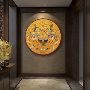 玄关钻石画凤凰