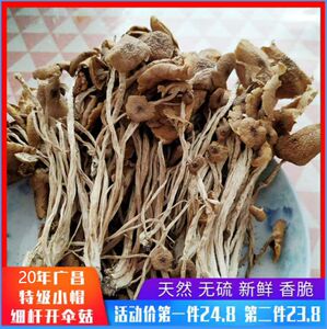 新货江西广昌小帽细杆 开伞茶树菇干货500克包邮    农村直销