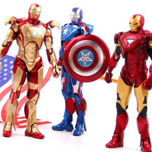 套装桌面土豪金替换手男童红色钢铁侠机甲玩具生日爱国者小孩小号