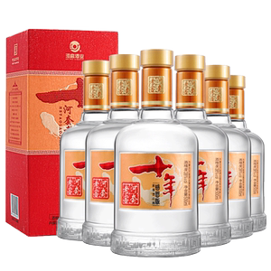 河套酒河套老窖感恩十年 38度500ml*6瓶浓香型白酒纯粮酒自饮宴会